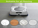 4 Pack Mop Accessories for Series Ultimate Robot Mop, Washable and Reusable Robot Wet Mopping V1369-AZ3-W-08137