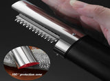 Electric Rechargeable Fish Skin Scaler Descaler, Powerful Electric Fish Scaler Fishing Scalers Clean V1369-AZ3-W-03036