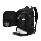 80L Mens Travel Backpack Waterproof Black V728-LP1005007476723482