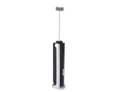Handheld Milk Frother, Black, Dual Hoop Head, 3 Adjustable Gears, Electric Foam Maker for Coffee V1263-JX-2924