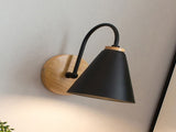 Wall Lamp Curved Simple Antirust Living Room Corridor Study Bedroom Bedside Wall Sconce for V1294-YM0716-3119220086112