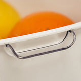 Kitchen Colanders Bowl Set Large Capacity Multipurpose Double Layer Fruit Washing Drain Basket for V1294-YM0901-3117240145611