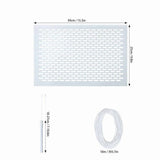 Skimmer Guard Kit Pool Skimmer Net Skimmer Catcher Shield Protective Spring Action Net System V1192-AZ-W-24085