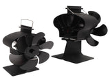 6 Blades Heat Powered Stove Non Electric Self Starting Fireplace High Temperature Resistant V1294-YM3113220247711-0421