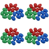 72Pcs Egg Shakers Plastic Egg Music Shakers for Kids Eggs Percussion Toys V1192-AZ-W-28672