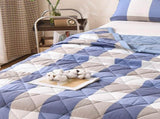 Reversible Patchwork Quilts,Lightweight Plaid Bedspreads Coverlets Quilt Bedding Blanket for All V1189-WXFWAL-20260326-03118