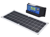 10W Solar Panel Set with 10A Controller Exhaust Fan for Car Yacht RV Boat Moblie Phone Battery V1294-YM0523-3114210164911