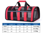 Size L Pink And White Foldable Pet Carrier Bag - Lightweight, Breathable, and Spacious for All V888-ELOSUNG21992