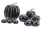 14pcs Artificial Pumpkin Black Foam Creative Lightweight Reusable Decorative Pumpkin for Ornament V1294-YM0901-3115240082011