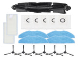 18Pcs/Set Dust Bag Kit For 360 For Botslab S8 Plus Vacuum Cleaner Main Side Brush Filter Mop Cloth V1189-LWWAL-20260327-05020
