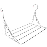 HOOWIFFY Minimalist Clothes Drying Rack with Windproof Design, Prevents Clothes from Blowing , 1 V1189-WXFWAL-20260326-02397