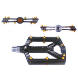 Lightweight Universal Mountain Bike Pedals for BMX Road Wide 4 bearings Riding Pedal V1370-AZ4-12639