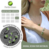 Infinity Love Heart Necklace, Birthstone Necklace for Women, Jewelry for Women with Healing V1164-325782