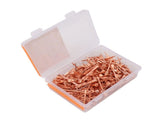 250Pcs Horseshoe Nails Copper Plated Rustproof Equestrian Riding Equipment Pet Supplies 45mm E3 V1294-YM0706-3111230194811
