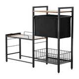 VEVOR Pet Feeding Station with Storage Dog Food & Toy Organizer Raised Dog Bowls V952-JSCCHSWJ3622FIZLTV0