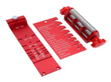 Chisel Sharpening Jig Precise Positioning Aluminum Alloy Woodworking Chisel Honing Guide with Angle V1294-YM0901-3114250078311
