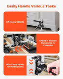 VEVOR Labor Saving Arm Jack 2 PCS 150kg Bearing Capacity Lifting to 180mm Black V952-TGQ170MM1DHS3ORWHV0