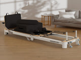 Powertrain Velora Pilates Reformer Machine Aluminium Foldable Multifunctional Home Gym Equipmen PLT-JYI-F5A-BK
