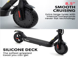 VALK Synergy 5 Electric Scooter, 400W, AU Compliant, Motorised eScooter for Adults, Black V219-TRNESCVAS5K
