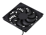 Solar Powered Dual Fan Kit 16W Monocrystalline Solar Panel with Aluminum Frame Solar Exhaust Fan for V1294-YM0901-3111250057811