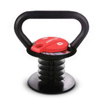 Powertrain Adjustable Kettlebell Weights Dumbbell - 18kg AKB-18-BKRD