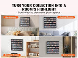 35 Graded Sports Card Display Case, 617 x 775 x 55 mm, Baseball Card Display Frame with 98% UV V952-QYZSKJZX24338KR8ZV0