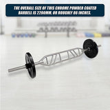 Olympic Swiss Bar Specialty Barbell for Bench Press & Tricep Training V63-820543