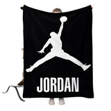 NNEOBA Basketball Star Flannel Blanket - Super Soft, 150x200 cm V728-1005007124100239-3-150CM-X-200CM