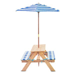 Lifespan Kids Sunset Picnic Table with Umbrella V420-LKTB-SUNSET-SET