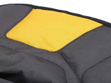 Tractor Seat Cover 600D Oxford Fabric Weatherproof Riding Mower Seat Cover Cushion Replacement Gray V1294-YM0901-3111240203211