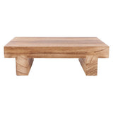 Anti-Slip Bed Stool for High Beds, Wood color V1192-AZ-W-23014