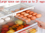 Egg Storage Rack Drawer Egg Storage Safety Durable Kitchen Egg Storage Container Fridge Egg Drawer V1294-YM0717-10096416