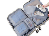 7 Set Compression Packing Cubes for Travel Luggage Organizer Bags for Travel Accessories - Grey V1308-DSZKI-388-1