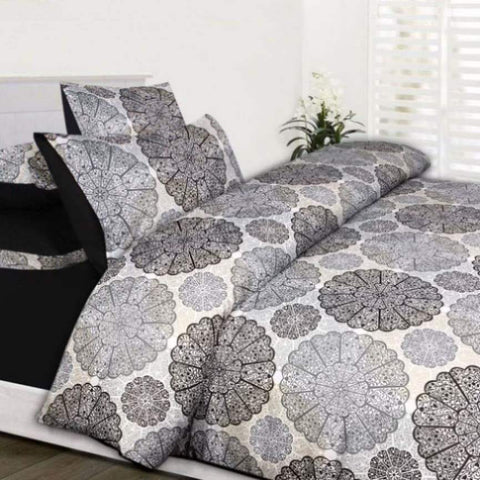 Big Sleep Jake Black Quilt Cover Set Double V442-HIN-QUILTCS-JAKE-BLACK-DS