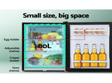 Glacio 80L Portable Fridge Bar Upright 12V/24V/240V Camping Caravan PFN-F-80-S-BK