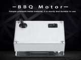 Solid Construction BBQ Roast Rotisserie Grill Motor Rotator Barbecue Tool AC V1294-YM0901-JY12656-02