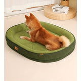 Pet Bed Dog Bed Cat Bed All-Season Washable Dog Bed Small Dog Bed Medium Dog - tan - Size L75-60-12 V1347-DSZ-PET-BED-001-TAN-L75-60-12
