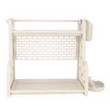 Multifunctional Kitchen Storage Rack Seasoning Bottle Storage Shelf Spice Rack HolderBeige V1294-YM0901-3118210077412