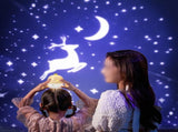 Crown Star Projector with 21 Films Bluetooth Speaker and Remote Control For Gift V1263-JX-8036