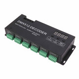 24 Channel DMX Decoder Digital Display RGBW DMX512 Dimming Driver LED Controller for Stage Bar V1294-YM0703-3119230001111