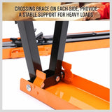 4Pc Mastercraft Sawhorse Metal Folding Non-slip Surface Saw Horse 120KG Capacity V465-97508-AU-2