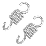 2-Pack Galvanized Steel Garden Swing Springs, Low Noise Heavy Duty Replacement for Outdoor Swing V1192-AZ-W-27789