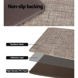 Artiss Kitchen Mat 45x150cm Textilene Floor Rug Carpet Non-slip KMAT-PVC-02-45X150