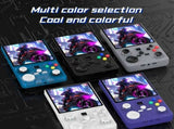 DC40V Retro Handheld Game Console, 4 Inch IPS Display, 64GB 20000 Preloaded Retro GamesTranslucent V1300-DC40V-TRANSLUCENT-BLUE