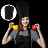 Black Disposable Chef Hats, Soft and Skin-Friendly Kitchen Caps, 20 Pieces for Cooking and Food V1370-AZ4-20025