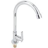 G1/2 Sink Faucet 360 Degree Rotating Stainless Steel Cold Water Tap Kitchen Bathroom Supply V1294-YM0718-3112200142911