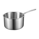 4 QT Saucepan, Stainless Steel Saucepan with Glass Lid, Multipurpose Nonstick Stainless Steel Small V952-BXGJG4QT1JTWFU824001V0