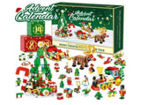 2024 Advent Calendar Christmas Building Block 24 Days Countdown Surprise Box V1263-JX-1323