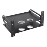 Double Layer Floating Wall Shelf TV Box Shelf Wall Mounted Router DVD Cable Box Shelf for Household V1294-YM0523-3116220002711