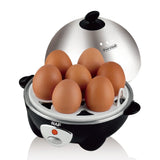 Electric Egg Cooker for 7 Eggs with Automatic Shut-Off, One-Button Operation for Hard-Boiled, V1341-ZY-3QEX8WBT-SILVER